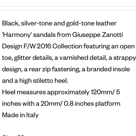 Giuseppe Zanotti Harmony Multicolor Glitter Heels - Picture 8 of 15